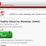 FFFTP「ファイルの一覧の取得に失敗」でファイルの削除ができない→FileZillaを使う